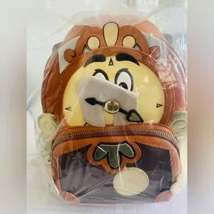 Disney Princess !!!Brown and Gold Backpack! L.A. Comic Con 2021 Exclusive! Loungefly at L.A. Comic Con 2021! main image 3